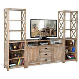 Entertainment Wall Unit TV Stand Farmhouse