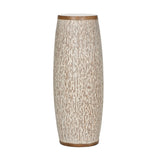 Enya Drum Shaped Wood Pedestal-Side Tables-Wildwood-LOOMLAN