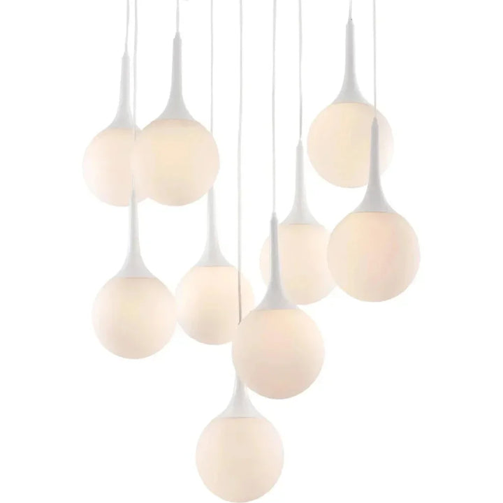 Epsilon Ceiling Lamp White - LOOMLAN - Zuo Modern - Pendants