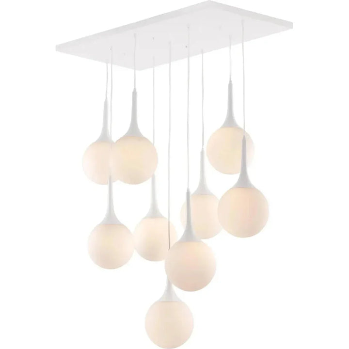 Epsilon Ceiling Lamp White - LOOMLAN - Zuo Modern - Pendants
