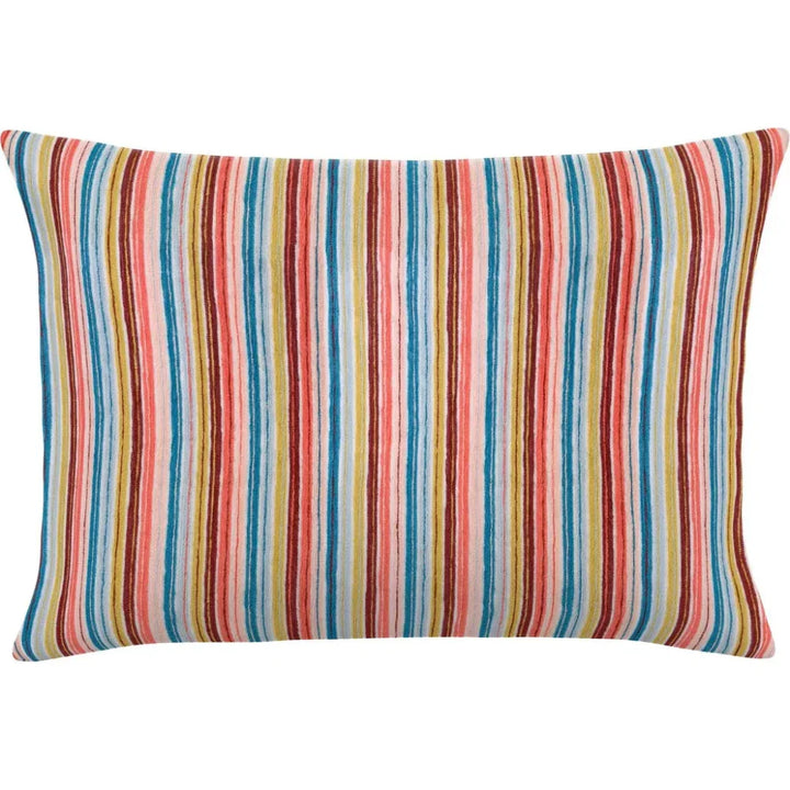 Espy Confetti Handmade Outdoor Pillow-Outdoor Pillows-Earnest Collection-20"x13" Lumbar-LOOMLAN