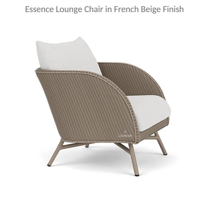 Essence Lounge Chair All Weather Wicker Furniture-Outdoor Lounge Chairs-Lloyd Flanders-LOOMLAN