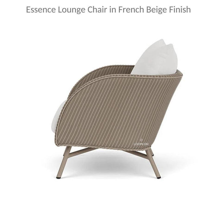 Essence Lounge Chair All Weather Wicker Furniture-Outdoor Lounge Chairs-Lloyd Flanders-LOOMLAN