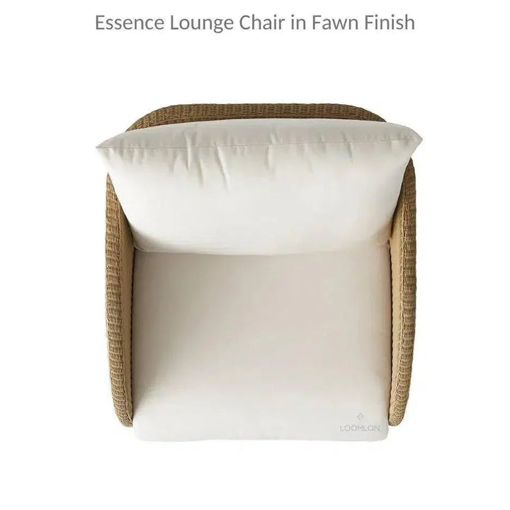 Essence Lounge Chair All Weather Wicker Furniture-Outdoor Lounge Chairs-Lloyd Flanders-LOOMLAN
