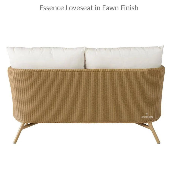 Essence Loveseat All Weather Wicker Furniture - LOOMLAN - Lloyd Flanders - Outdoor Sofas & Loveseats