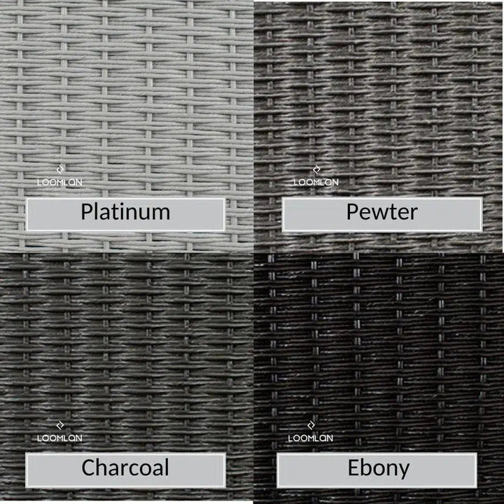 Essence Loveseat All Weather Wicker Furniture - LOOMLAN - Lloyd Flanders - Outdoor Sofas & Loveseats