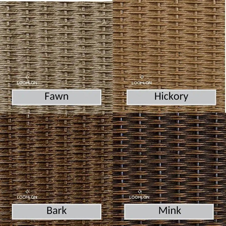 Essence Loveseat All Weather Wicker Furniture - LOOMLAN - Lloyd Flanders - Outdoor Sofas & Loveseats