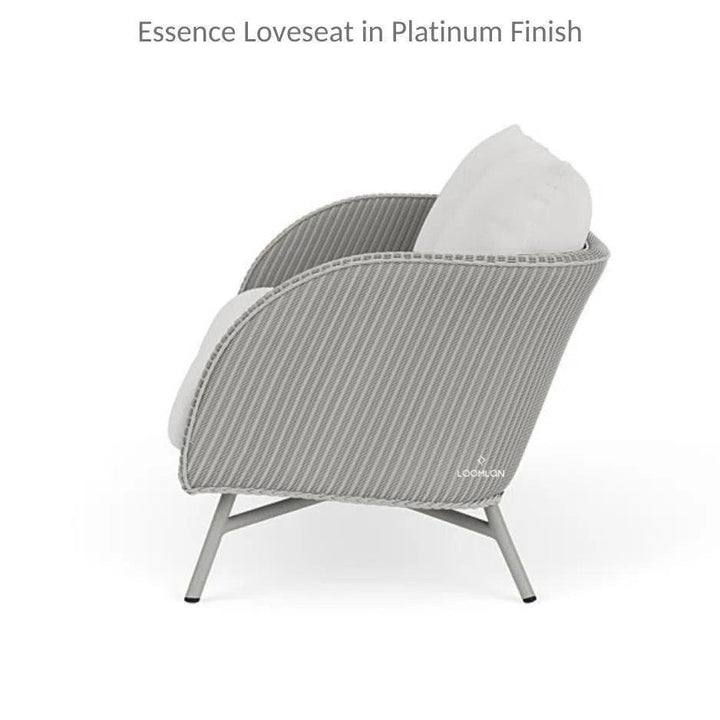 Essence Loveseat All Weather Wicker Furniture - LOOMLAN - Lloyd Flanders - Outdoor Sofas & Loveseats