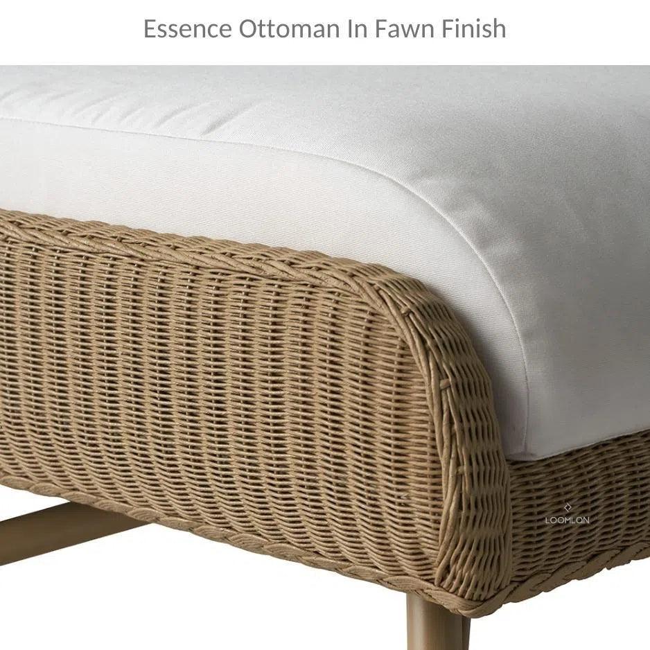 Essence Ottoman All Weather Wicker Furniture