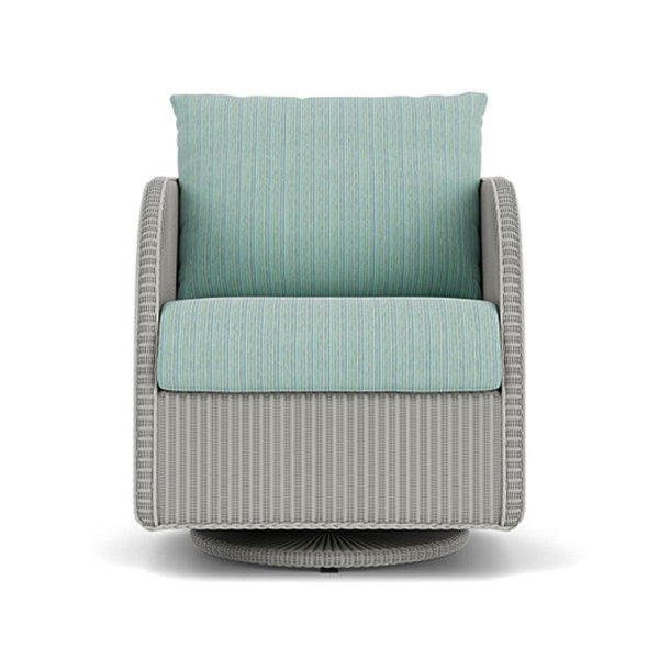 Essence Outdoor Replacement Cushions for Swivel Lounge Chair Outdoor Accent Chairs LOOMLAN By Lloyd Flanders