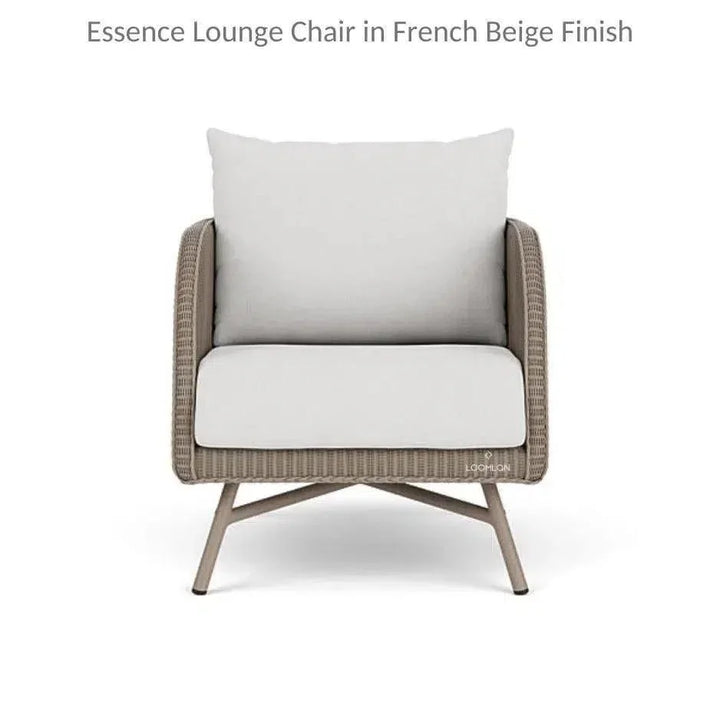 Essence Outdoor Wicker Loveseat & Chair Set Tables-Outdoor Lounge Sets-Lloyd Flanders-LOOMLAN