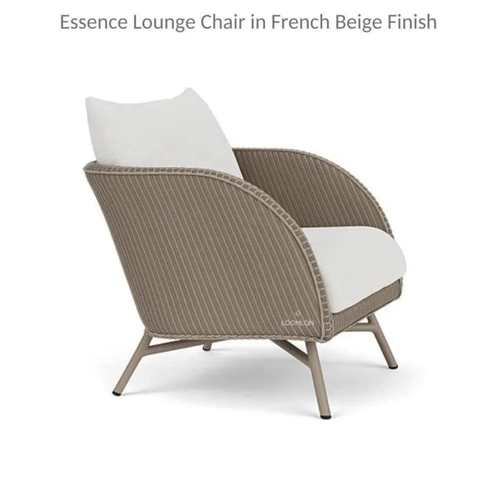 Essence Outdoor Wicker Loveseat & Chair Set Tables-Outdoor Lounge Sets-Lloyd Flanders-LOOMLAN