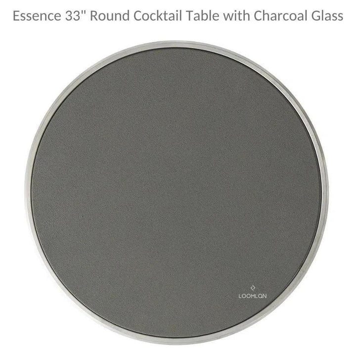 Essence Outdoor Wicker Loveseat & Chair Set Tables-Outdoor Lounge Sets-Lloyd Flanders-LOOMLAN