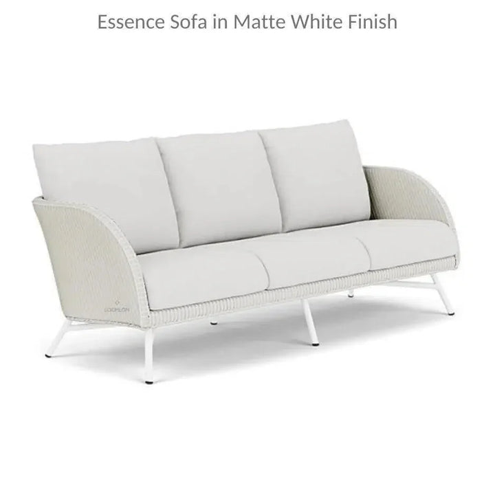 Essence Sofa All Weather Wicker Furniture Made USA - LOOMLAN - Lloyd Flanders - Outdoor Sofas & Loveseats