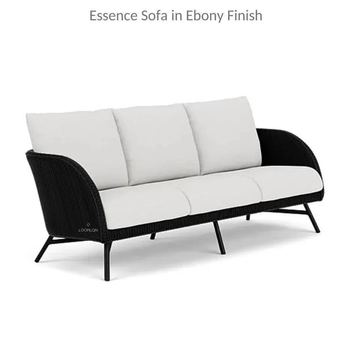 Essence Sofa All Weather Wicker Furniture Made USA - LOOMLAN - Lloyd Flanders - Outdoor Sofas & Loveseats