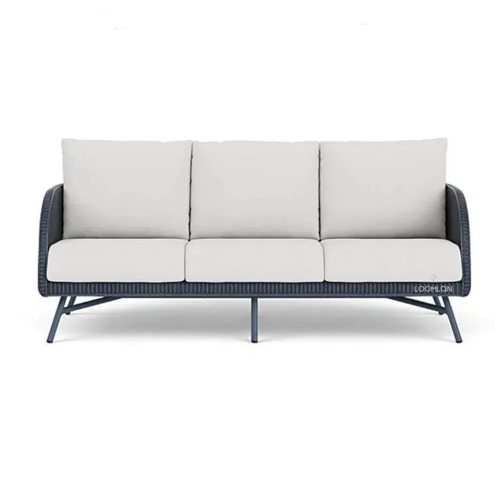 Essence Sofa All Weather Wicker Furniture Made USA - LOOMLAN - Lloyd Flanders - Outdoor Sofas & Loveseats