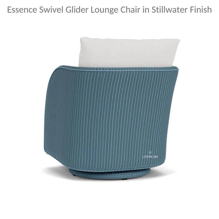 Essence Swivel Glider Lounge Chair Wicker Furniture-Outdoor Lounge Chairs-Lloyd Flanders-LOOMLAN