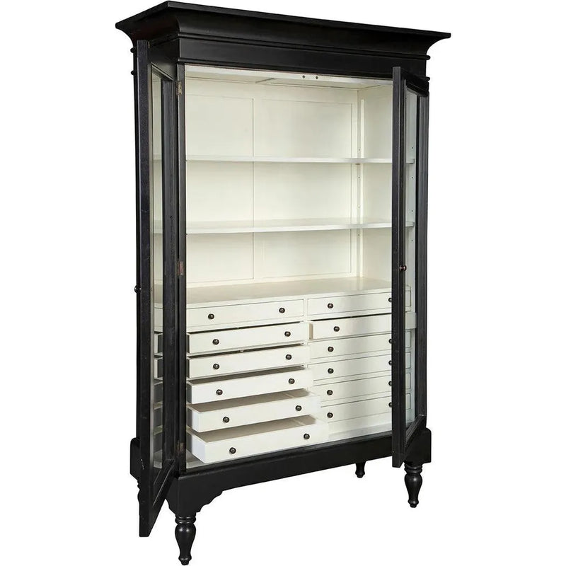 Estella Classic Designed Wooden Black Armoire