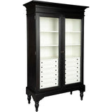 Estella Classic Designed Wooden Black Armoire