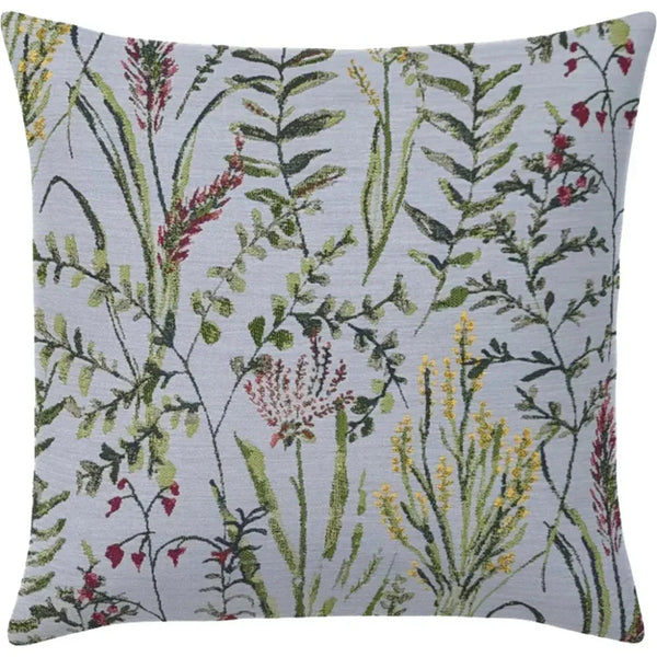 Estelle Mineral Handmade Outdoor Pillow-Outdoor Pillows-Earnest Collection-20" Square-LOOMLAN