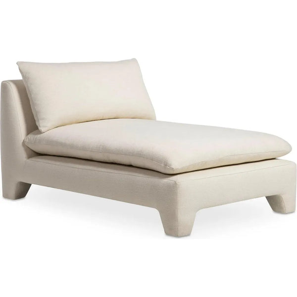 Estelle Polyester Upholstered Chaise Chaises LOOMLAN By Moe's Home