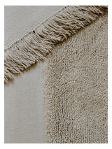 Eternal Eye Chalk Wool Area Rug By Linie Design-Area Rugs-Linie Design-LOOMLAN