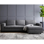 Ethan Fabric Raf Sofa Chaise