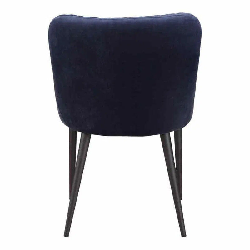 Etta Contemporary Performance Fabric Armless Dining Chair