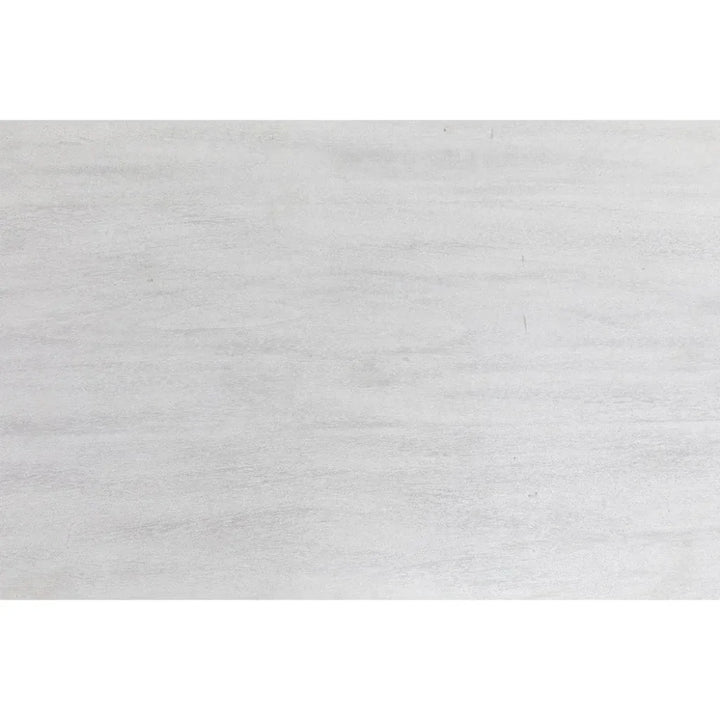 Evelyn Wood White Rectangle Console Table - LOOMLAN - Noir - Console Tables