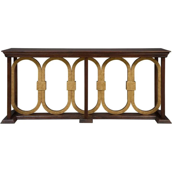 Everly Wooden Rectangular Console Table - LOOMLAN - Console Tables