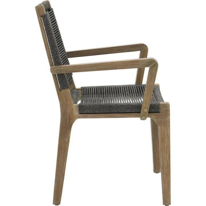 Explorer Oceans Dining Armchair 2PC Mixed Grey-Outdoor Dining Chairs-Seasonal Living-LOOMLAN