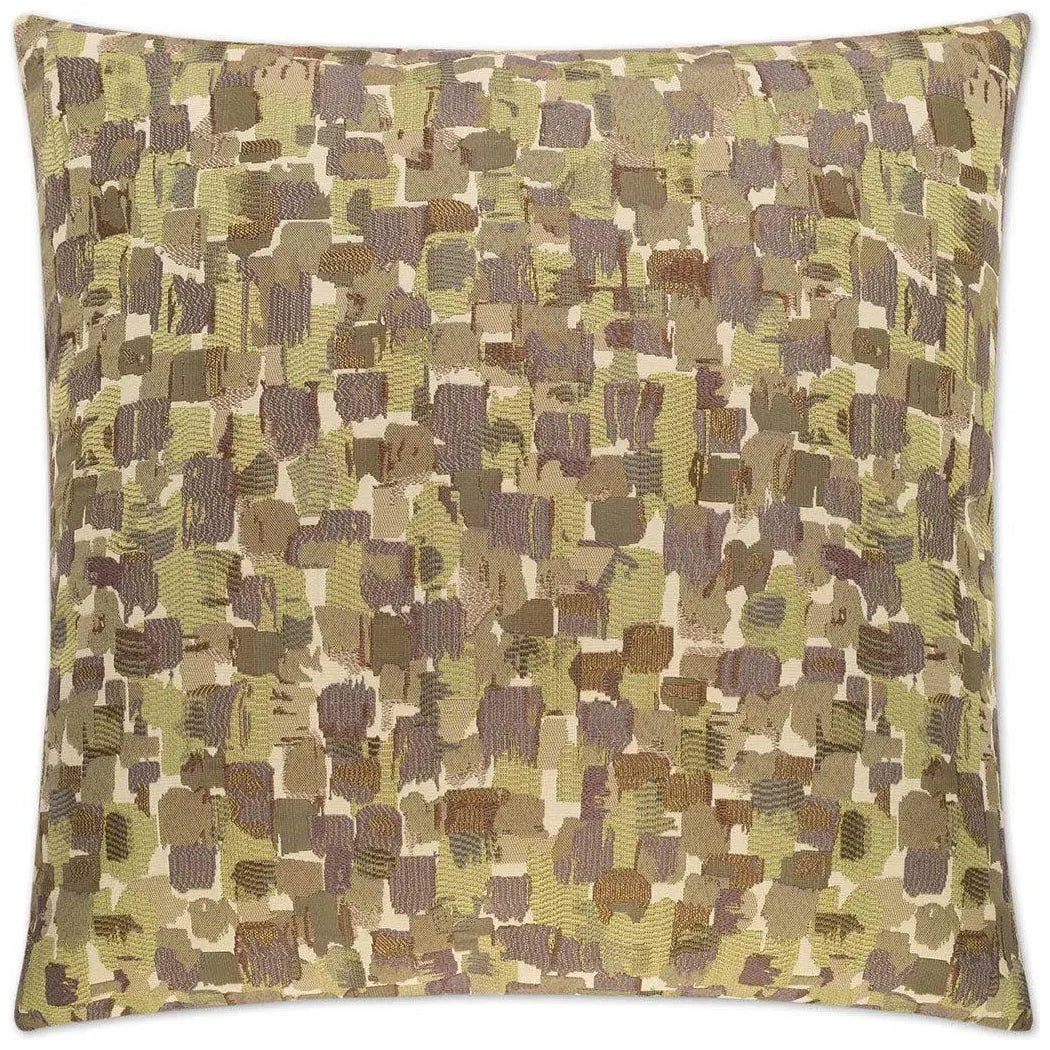 Expressionist Stone Brown Throw Pillow Insert