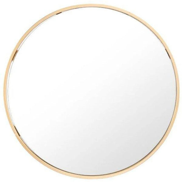 Eye Mirror Gold Wall Mirrors LOOMLAN By Zuo Modern