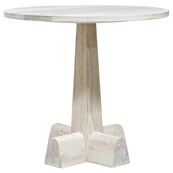 Camellia Wooden Round Side Table