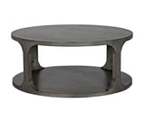 Gimso Oak Wooden Round Coffee Table