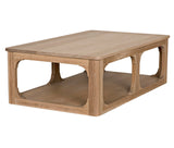 Gimso Oak Wooden Rectangular Coffee Table