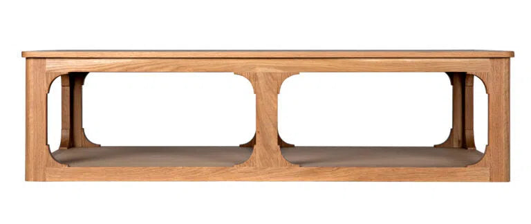 Gimso Oak Wooden Rectangular Coffee Table