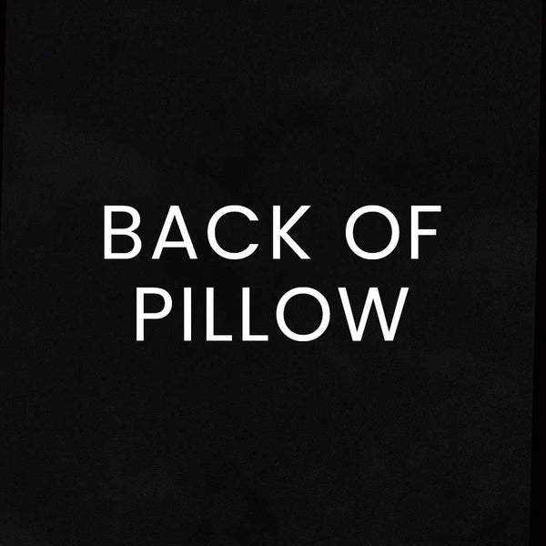 Face Up Pillow - White-Throw Pillows-D.V. KAP-LOOMLAN