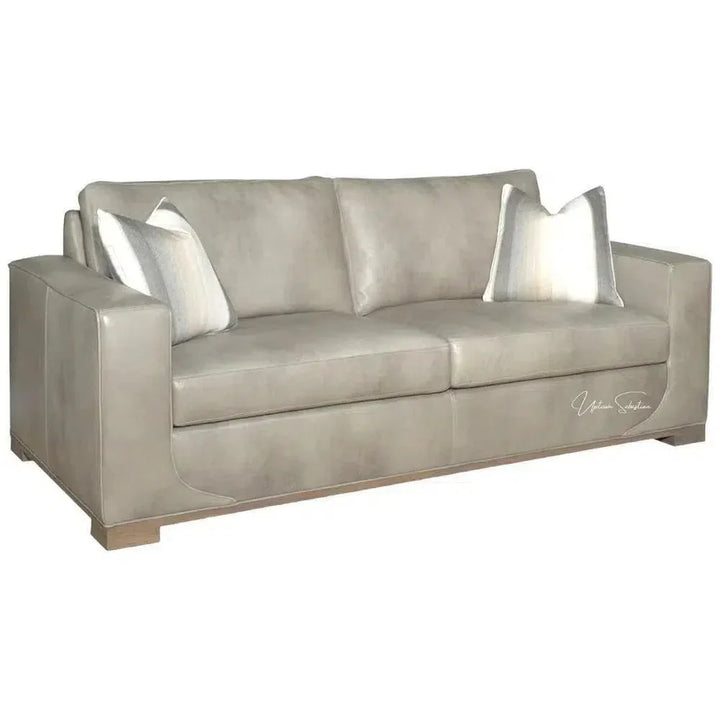 Fairview Custom Leather Sofa - Made to Order the USA - LOOMLAN - Uptown Sebastian - Sofas & Loveseats