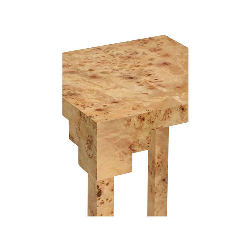 Falls Wooden Made Pedestal-Side Tables-Chelsea House-LOOMLAN