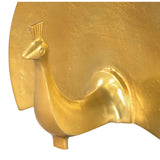 Fan Table Art Gold Statues & Sculptures LOOMLAN By Zuo Modern