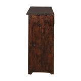 Farley Wooden Antique Cabinet-Accent Cabinets-Furniture Classics-LOOMLAN