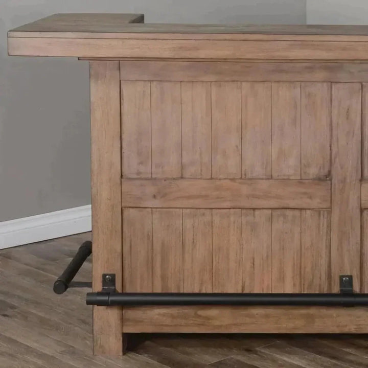 Farmhouse Bar Island For Home Entertainment-Home Bar Islands-Sunny D-LOOMLAN