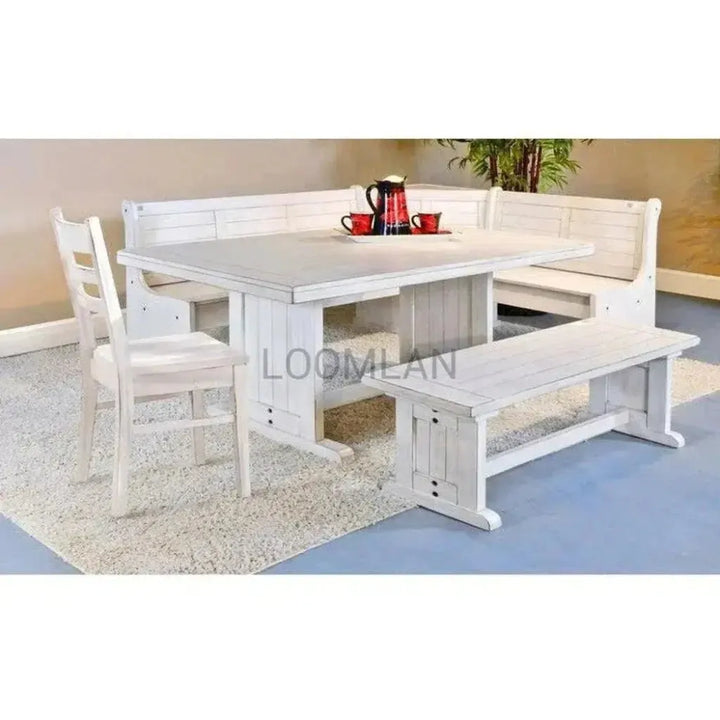 Farmhouse Dining Side Bench (Bench only) - LOOMLAN - Sunny D - Dining Benches