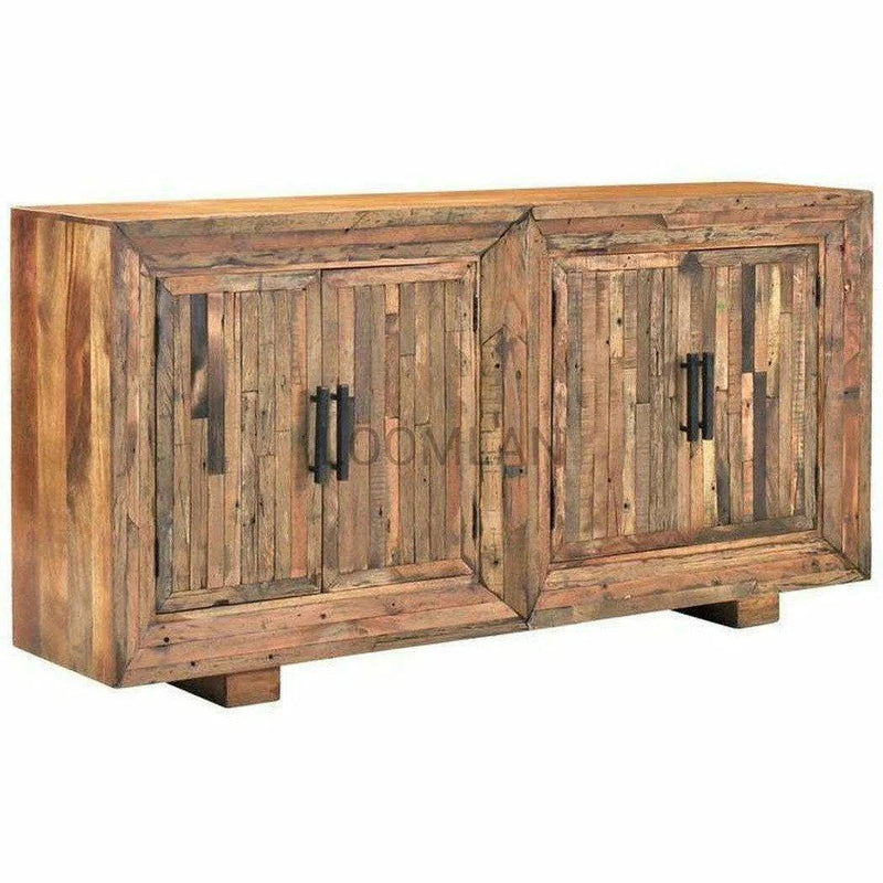 Farmhouse Reclaimed Wood Credenza Buffet