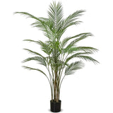 Le Present-Faux Botanical Green Indoor Madagascar-Potted Plants-50" H-LOOMLAN