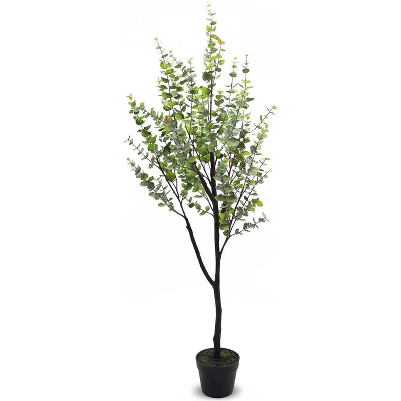 Faux Botanical Indoor Green Eucalyptus-Artificial Trees-Le Present-LOOMLAN