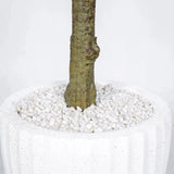 Faux Botanical Indoor Olive Tree Planter-Artificial Trees-Le Present-LOOMLAN