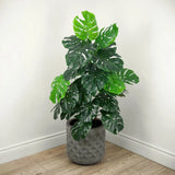 Le Present-Faux Botanical Outdoor Green Monstera-Potted Plants-LOOMLAN