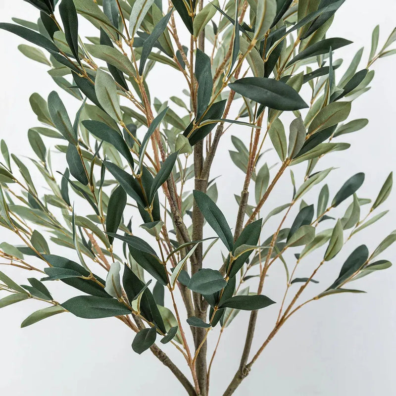 Faux Botanical Outdoor Green Olive Tree-Artificial Trees-Le Present-LOOMLAN